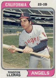 1974 Topps Baseball Cards      467     Winston Llenas